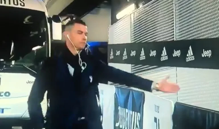 Cristano Ronaldo ist auch ein Dieb. Ironisch spricht er mit Fans.