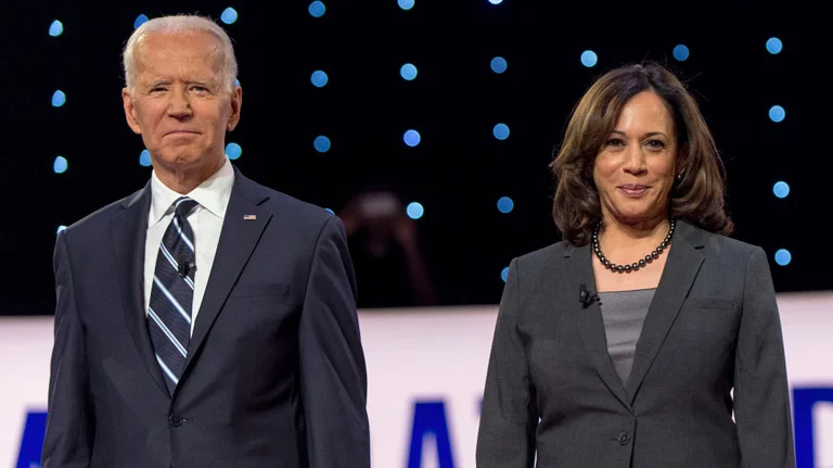 Kamala Harris soutient Joe Biden dans la course à la présidence
