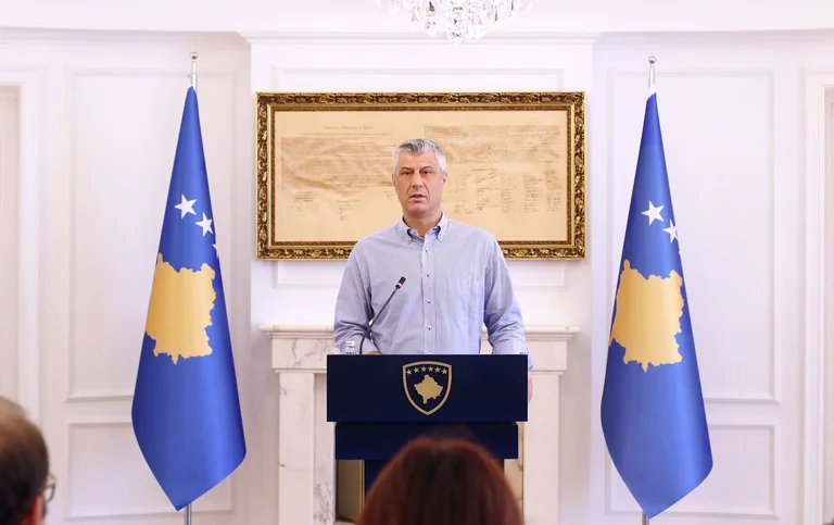 Regon Thaci: Einige Menschen versuchen, den Vertrag mit Serbien abzuleiten