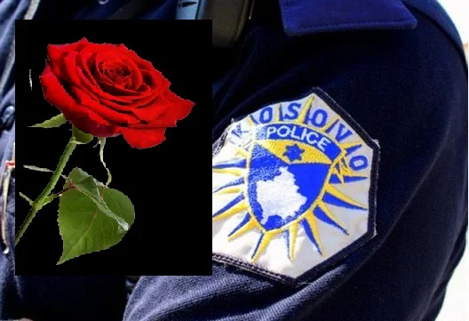 La police du Kosovo donnera aujourd'hui des fleurs aux femmes, aux places et aux rues