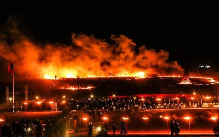 Besarta, daughter of Hamza Yasar in touch for Fire Night