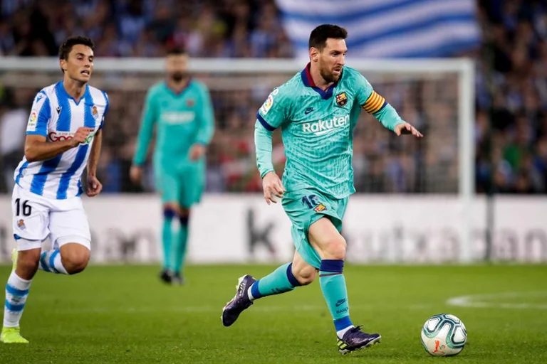 Barcelona Real Sociedad, formaciones oficiales