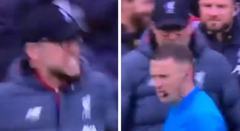 Clopp risks being severely punished for the move after Liverpool's goal against Bournemouth