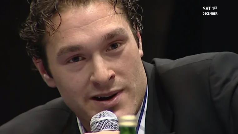 Tyson Furys Stimme war ganz anders, bevor er 2015 brutal in den Hals geschossen wurde.