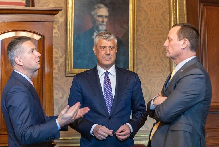 Nouvelles photos de Thaci-Wucciq à la Maison Blanche