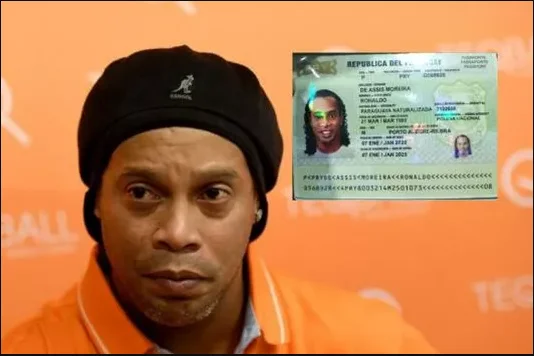 The decision was made on Ronaldinho after being arrested with a false passport