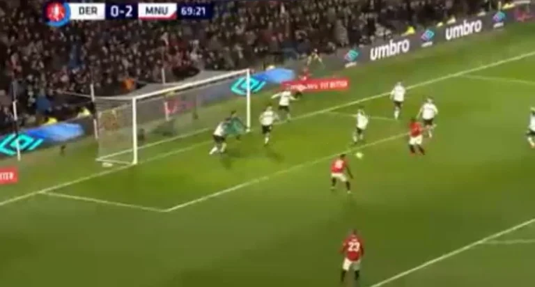 Le transfert de janvier explose : marquer le deuxième but personnel pour Man United contre Derby
