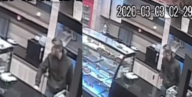 Surveillance of haji committing theft inside a Pristina bar
