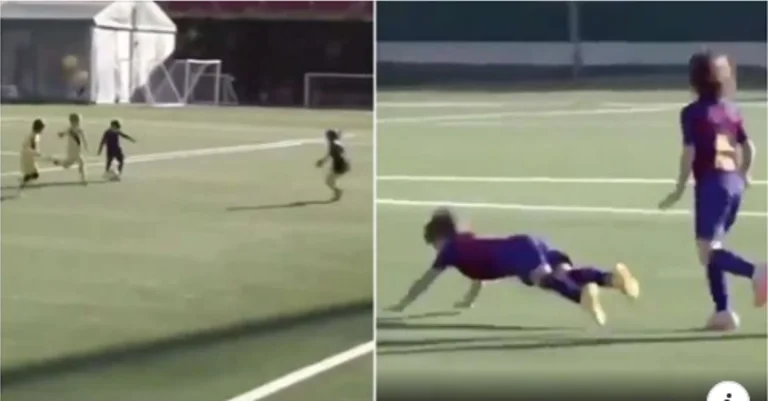 The sons of Suarez and Mess terrorize U8's superggola opponents