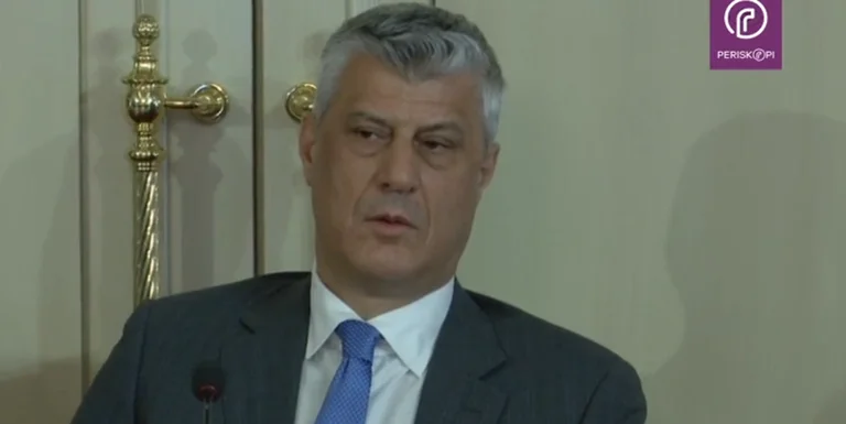 Thaci: Un consensus social est nécessaire pour un accord final avec la Serbie