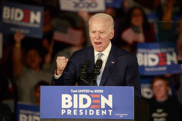 Joe Biden wins in 8 of the 14 states where the Democratic Party race was held