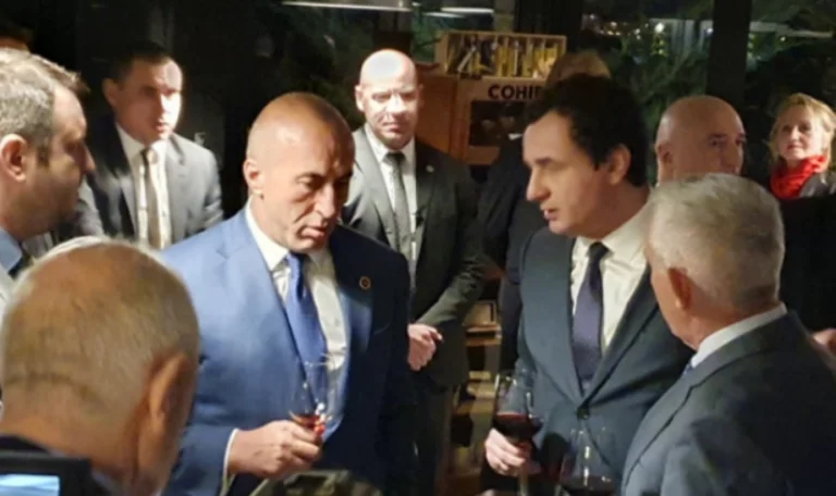 Haradinaj and Kurti forget the disagreements: The glasses are ticking tonight.