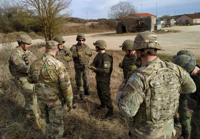 Kosovo soldiers participate in field exercise in Germany alongside US, Albania