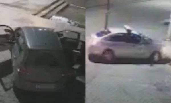 Police apprehend thieves in Obilic stealing, driving back in their car