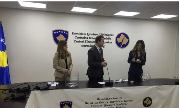 Suspension à la CEC, liste des candidats aux élections de Podujevo