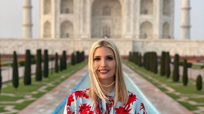 cantante indiano assembla le immagini con Ivanka Trump, lei risponde