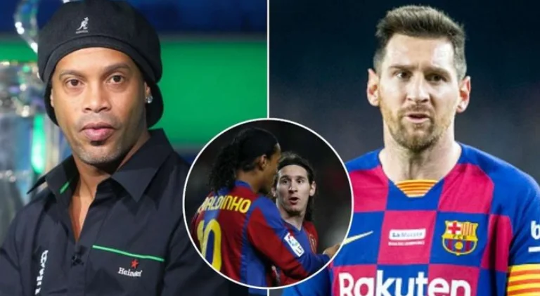 Rheagon Ronaldinho frente El Classicos