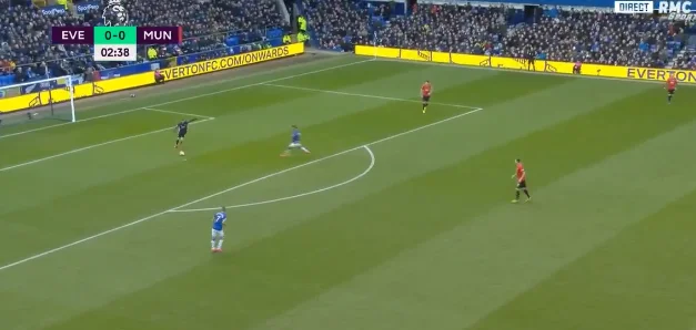 Sehen Sie De Gea’s schrecklichen Fehler.