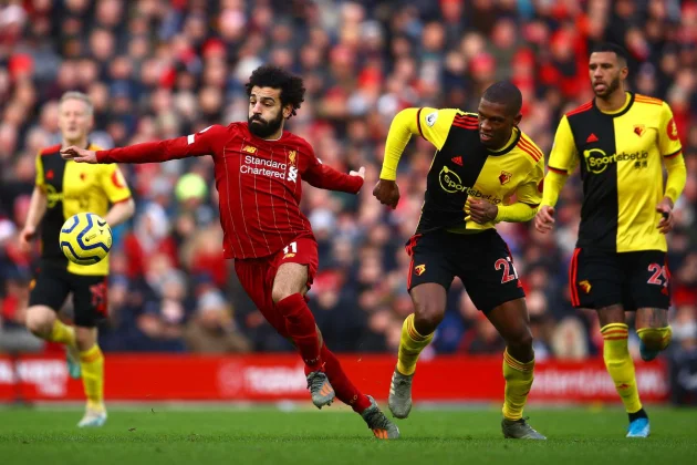 Offizielle Formationen: Watford é Liverpool