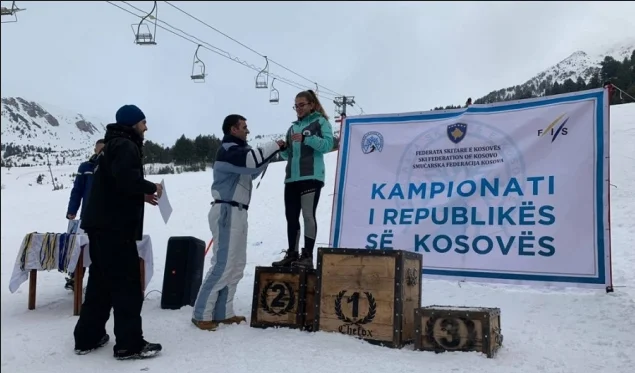 La Fédération de ski accueille la course de slalom dans le Boga de Rugova: C'est l'ordre du jour et le calendrier.