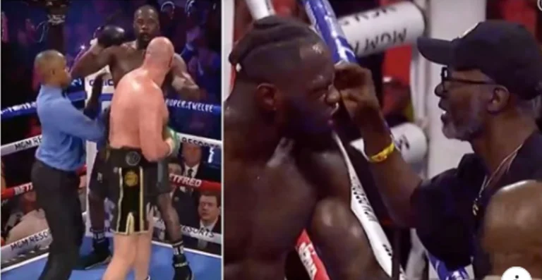 Wilder's called mad because of what he did to the coach after he handed him over to Fury