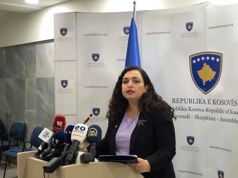 And Vjosa Osmani vs Kurti: We're gonna crash our reports with the tax allies.