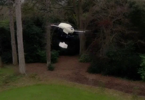 Për tre minuta ushqimi juaj do të jetë në shtëpitë tuaja, dhe atë me anë të dronit