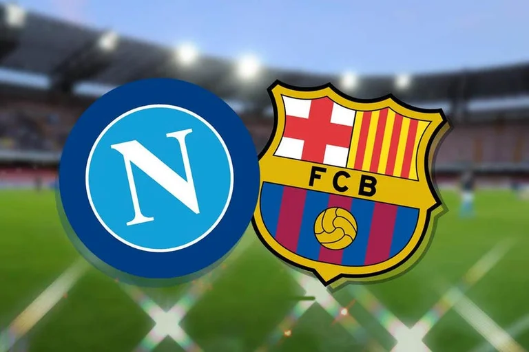 Napoli – Barcelona, formacionet e mundshme