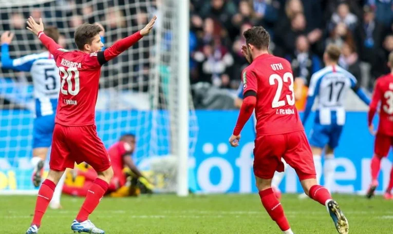 Elvis Regbecay assists in Bundesligla
