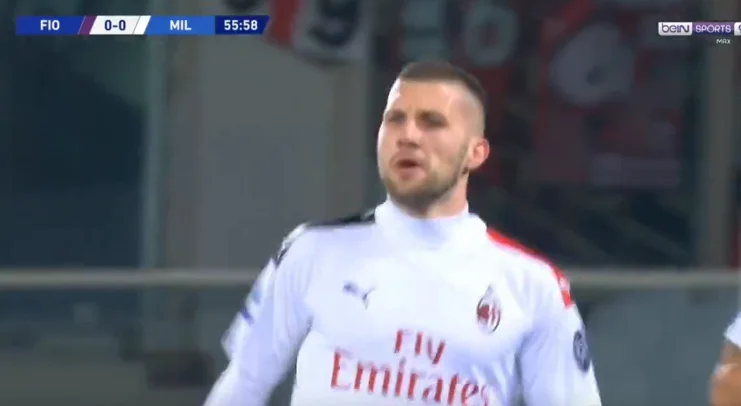 Rebic desbloquea la puntuación, esta vez el VAR no estaba en acción