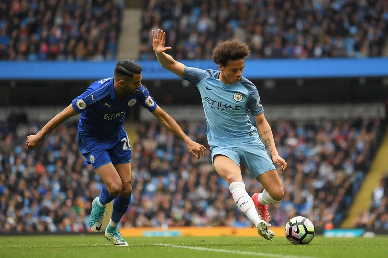 Touchdown lotta a Leicester City Man City gioco