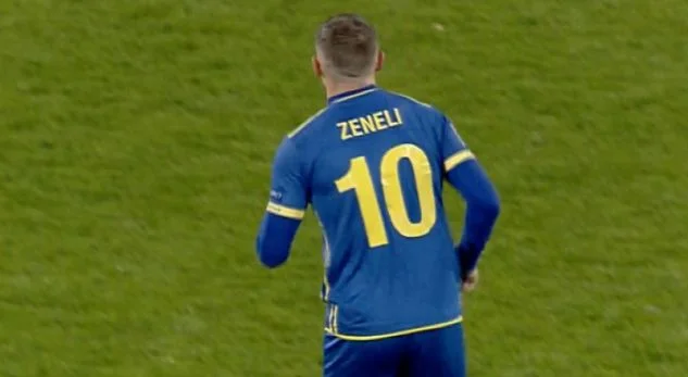 Arber Zenelli returns, expected to play today's match