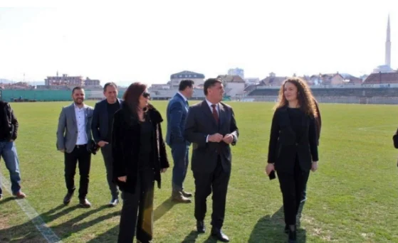 Gjilan will be a pool with tennis fields