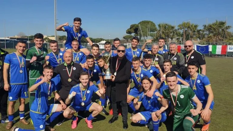 Kosovo U19 defeats Moldova in the final, wins the Roma Caput Mund '%