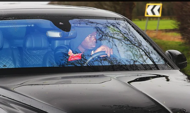 Manchester United's star has returned to training