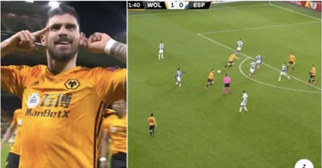 With the Wolves-Espanyol match, a breathless goal must be the best of the year by now.