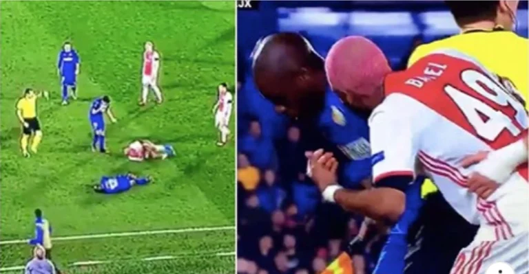 Ryan Babel gave this absolutely brilliant response to simulations tonight.