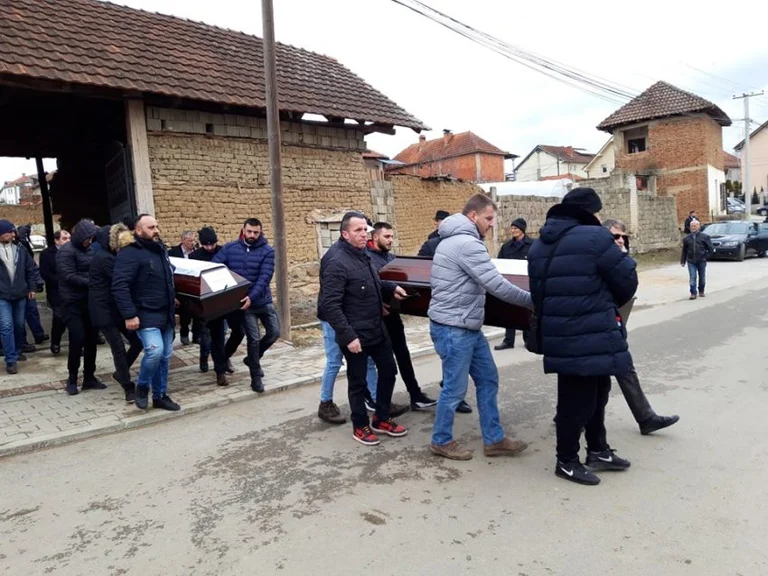 Blace's corpse leaves for the cemetery