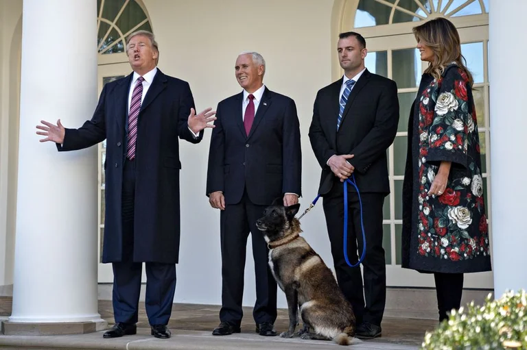 El presidente Trump insulta al FBI y se queja de que el perro militar está tomando su atención