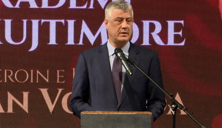 Thaci: Selman Vojvoda heroically fell into peaceful institutions against Serbian police, military