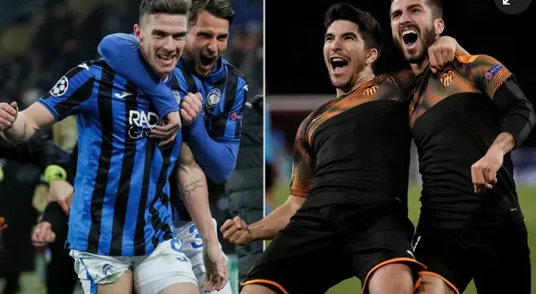 Offizielle Formationen: Atalanta ívalencia
