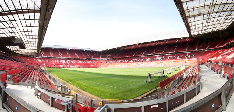 Manchester United heute Party, so viele Jahre Old Tuffford