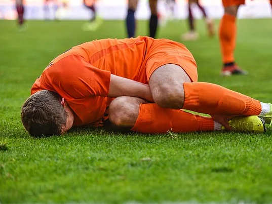 He was suspended for five years because he bit his opponent in a highly sensitive area