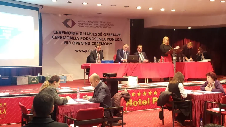 The Kosovo Privatisation Agency announced sales results through the No. 54