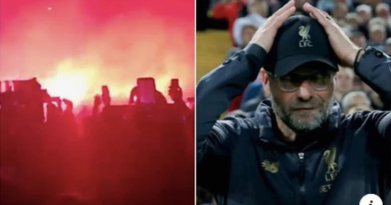 Atl Madrid's fans create a thrilling atmosphere until they waited outside the stadium before tonight.