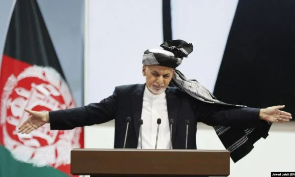 Ghan re-elected president of Afghanistan