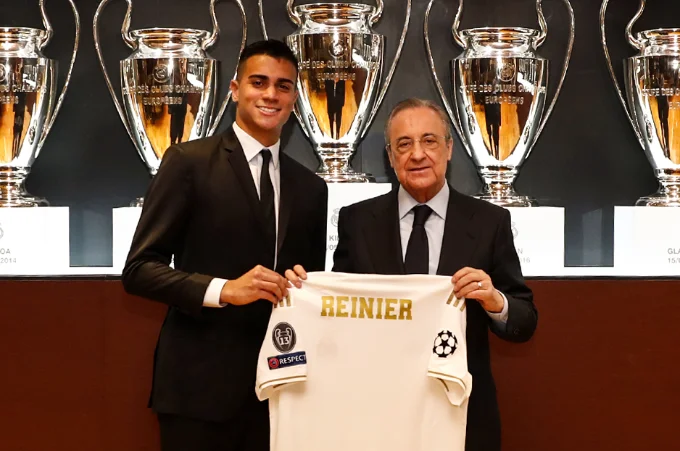Brazilian talent is presented at Real Madrid: His first words as a madrine