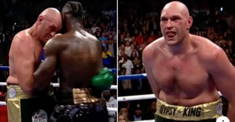 Wilder découvrit l'étrange mot que Fury disait dans son oreille pendant son premier repas