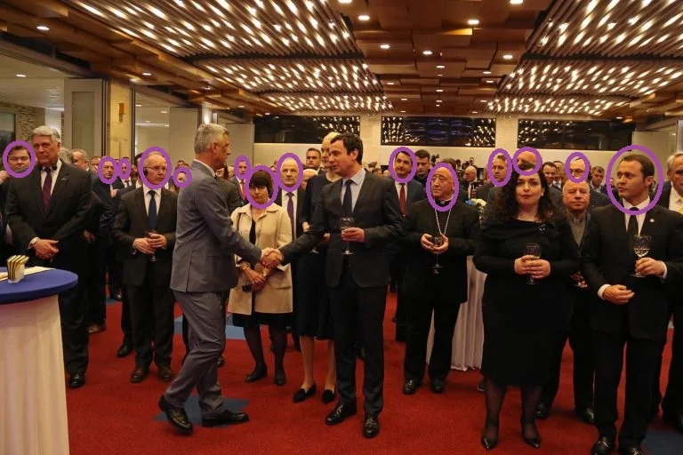 Warmhand Thaci-Kurti: All the guests turned their heads, Vjèsa's husband with epic eyes (Photo)