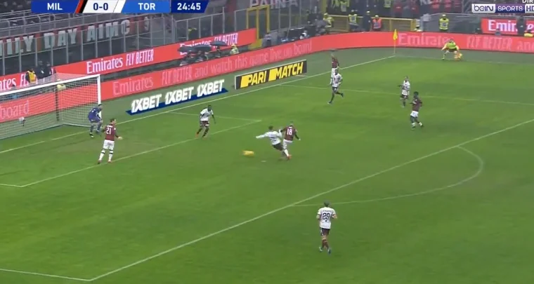 Milan targets three points, scores since the start of the match